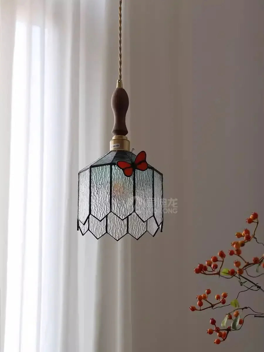 DecorBites™ Butterfly Chandelier: French Retro Nostalgic Lighting for Bedroom, Restaurant, Bar, Foyer