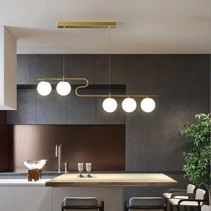 Lámparas de araña LED con bolas de cristal DecorBites™ para decoración del hogar, comedor, cocina y oficina