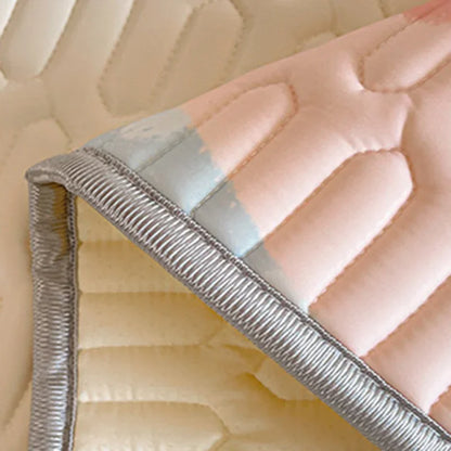 DecorBites™ Cartoon Pattern Latex Mattress Set for Home, 3-Layer Rebound Soft Breathable Bed Sheets