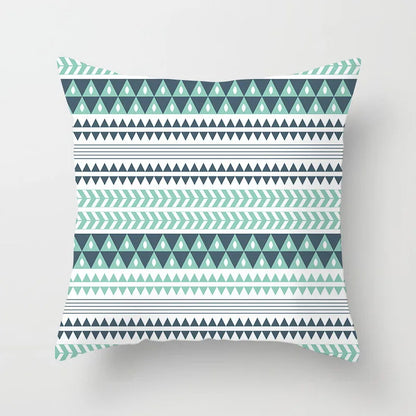 DecorBites™ Leaf Feather Cushion Covers Geometric Heart Print Pillowcase Home Decor