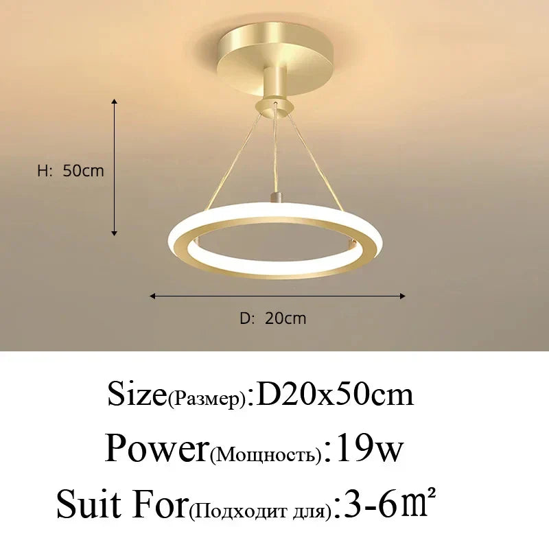 DecorBites™ Blue Star LED Pendant Light for Home Decor