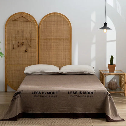 Manta de algodón de lujo DecorBites™ - Calidad superior, 200 x 230 cm / 150 x 200 cm, perfecta para el sofá o la cama