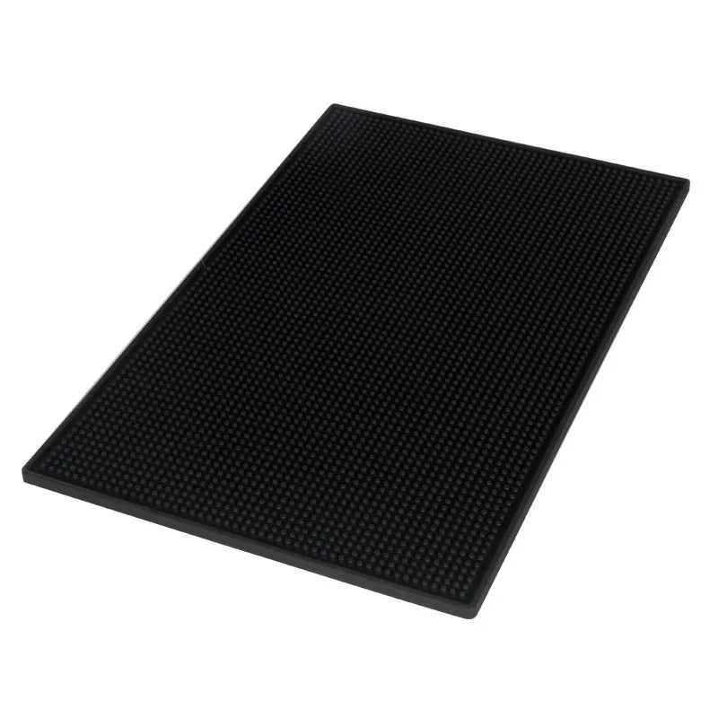 DecorBites™ Coffee Bar Cup Mat: PVC Rubber, Anti-slip, Heat Resistant, Durable Drain Mats