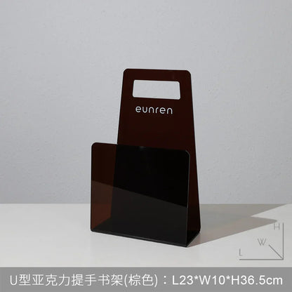 DecorBites™ Desktop Bookshelf Organizer for Home Office Decoration