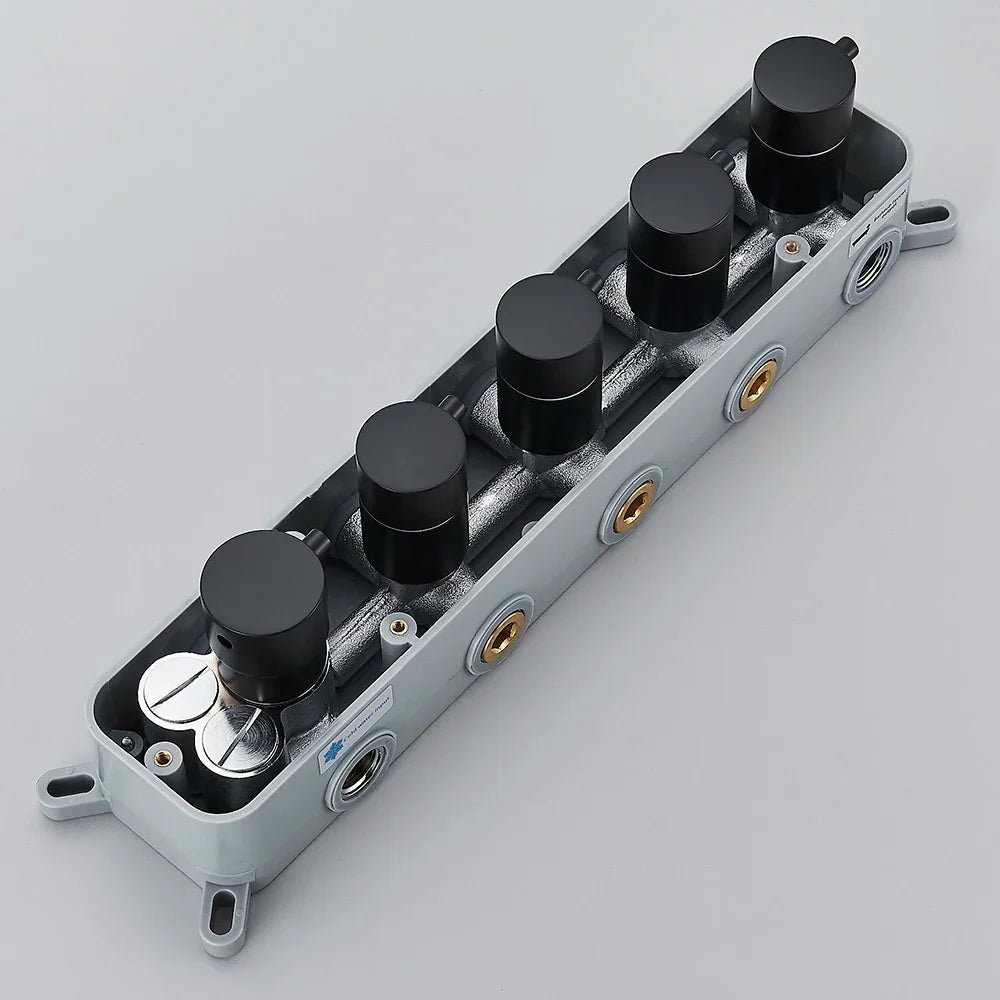 DecorBites™ Brass Thermostatic Faucet Mixer for Bathroom Shower and Kitchen Tap