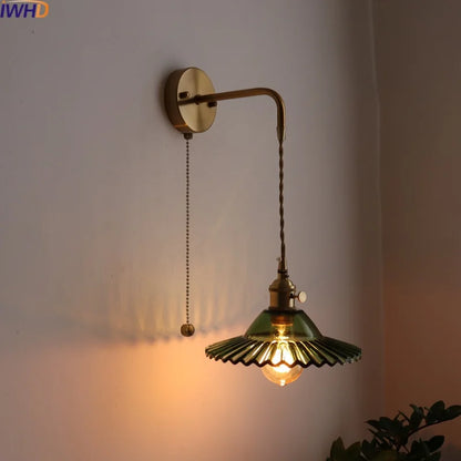 Apliques LED DecorBites™: Estilo nórdico moderno para dormitorio, baño y restaurante con interruptor de cadena.