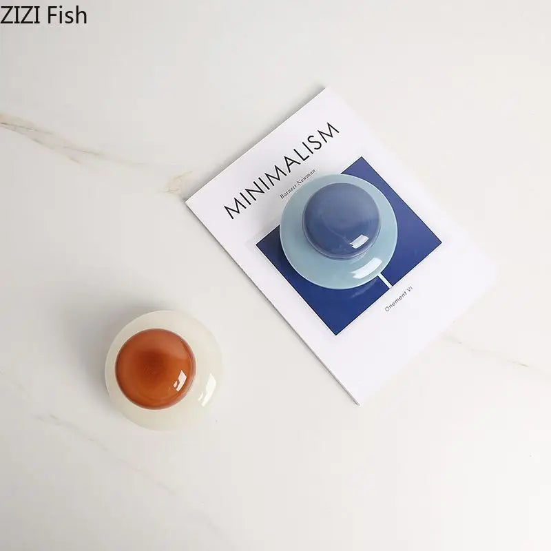 DecorBites™ Glass Storage Jar with Lid Ring Jewelry Box Candy Pot Aroma Can