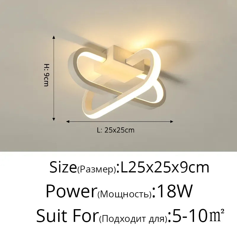 DecorBites™ Elegant Ceiling Chandeliers, Dimmable with Remote Control