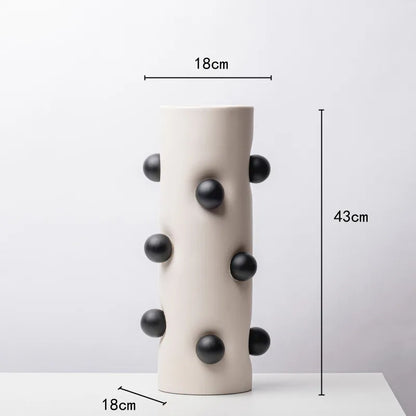 DecorBites™ Geometric Ball Vase: Creative Resin Terrarium Pot for Home Decor or Floral Arrangements