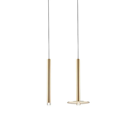 DecorBites™ Gold Tube LED Pendant Lights for Kitchen Dining Office Home Decor