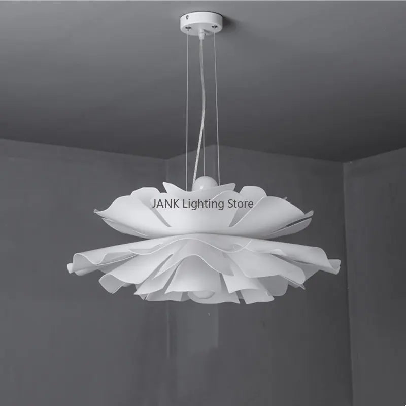 DecorBites™ Acrylic Flower Chandelier LED Pendant Light for Dining and Bedroom Decor