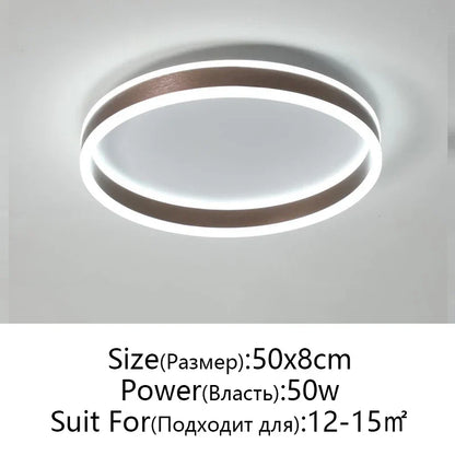 DecorBites™ LED Pendant Light Ceiling Lamp Living Room Kitchen Dining Minimalist Decor