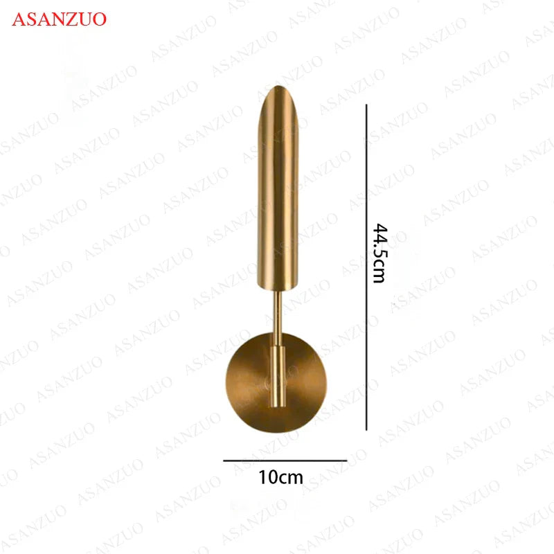 DecorBites™ LED Wall Lamps Lights Mirror Light for Living Room Stairs Loft Night Table