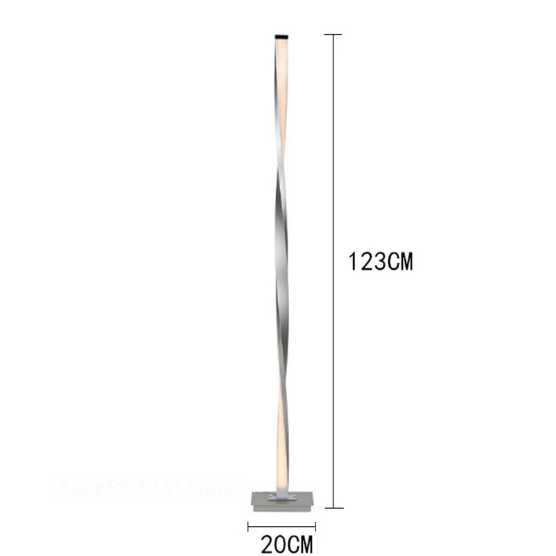 DecorBites™ Dimmable LED Floor Lamp for Stylish Indoor Lighting