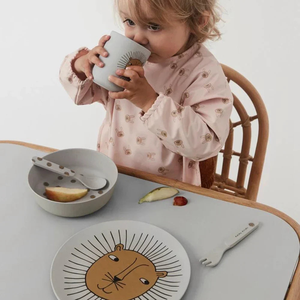 طبق سلطة من ألياف الخيزران بطبعة حيوانية من ديكوربايتس™ - أدوات مائدة للمطبخ