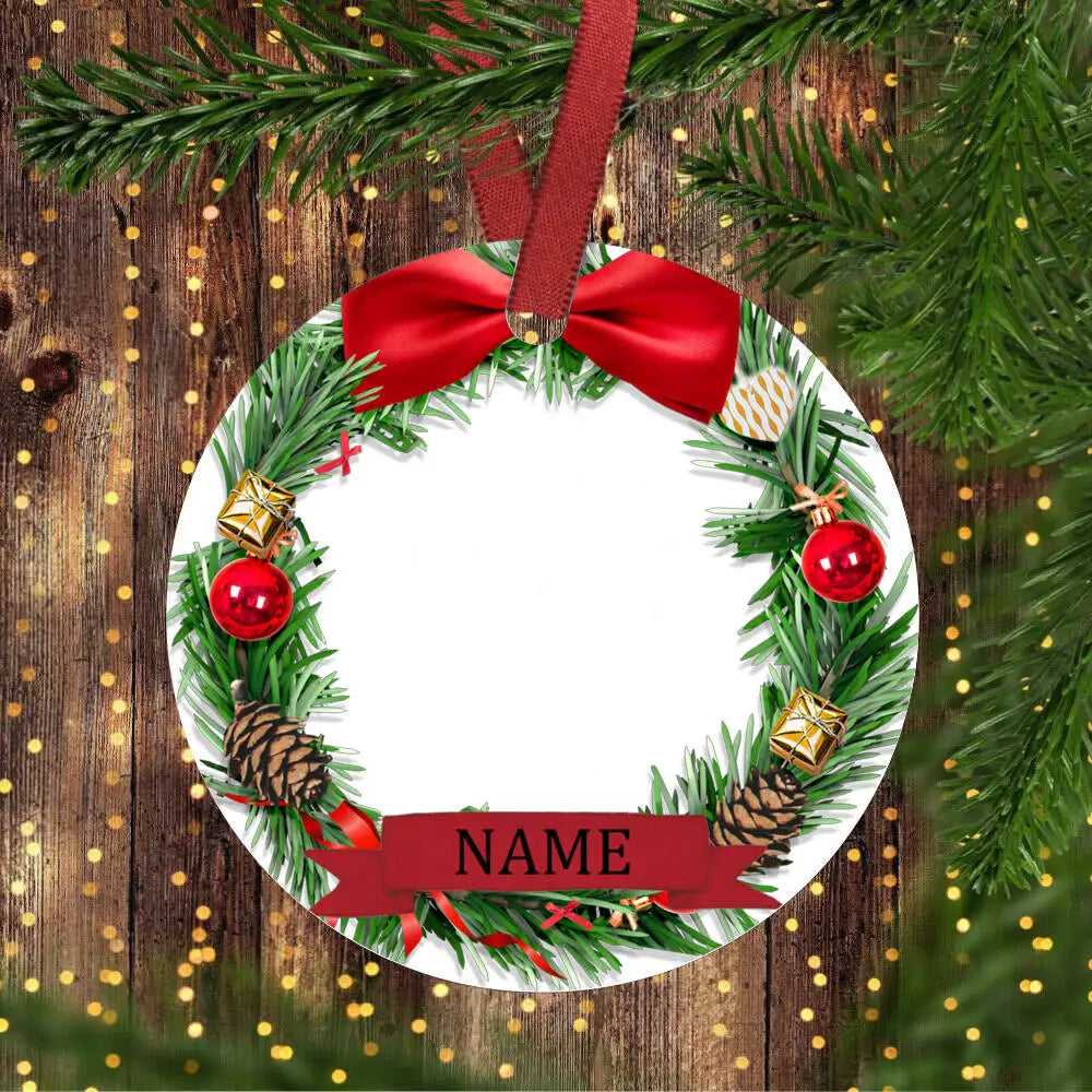 Personalized Pet Ornament Custom Dog Christmas Pet Memorial Cat and Dog Christmas Photo Ornament Cat Portrait Name Gift