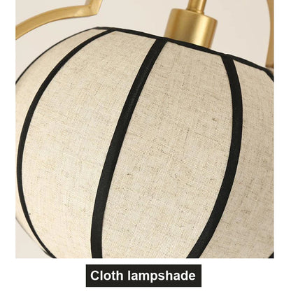 DecorBites™ Chinese Teahouse Lantern Chandelier Creative Cloth Lamps for Dining Room Bedroom Hotel