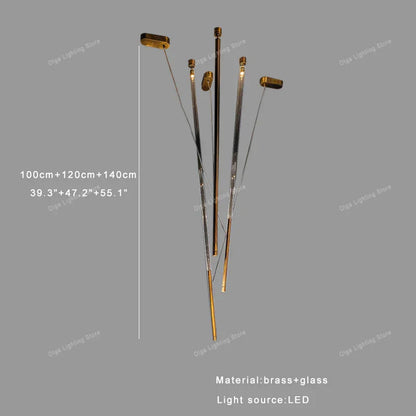 DecorBites™ Industrial Nordic LED Pendant Light for Dining Room Decor