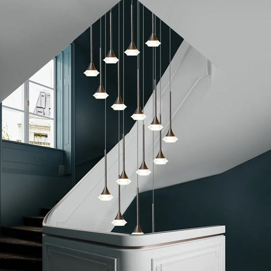 DecorBites™ Deluxe Villa Chandelier for Living Room, Restaurant, Coffee Shop, Lobby, Exhibition Hall