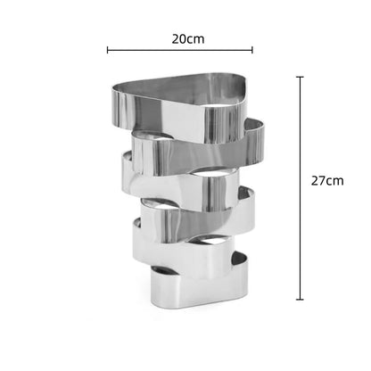مزهرية هندسية من DecorBites™ لتنسيقات الزهور الإبداعية