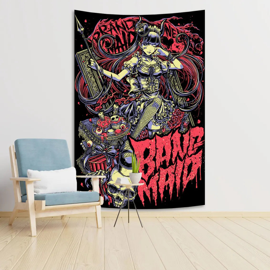 DecorBites™ Heavy Metal Rock Music Poster Wall Tapestry Art Home Decor