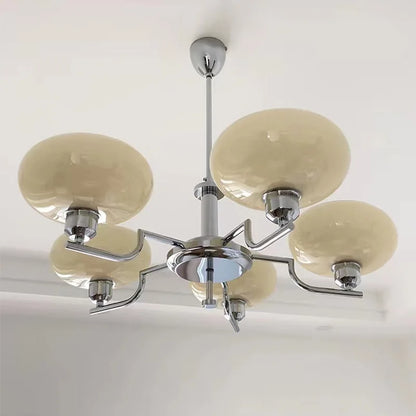 DecorBites™ Bauhaus Medieval Chandelier for Living Room, LED Hanging Lamp