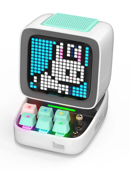 DecorBites™ Ditoo Pixel Art Bluetooth Speaker 15W Output Power App Controlled LED Screen