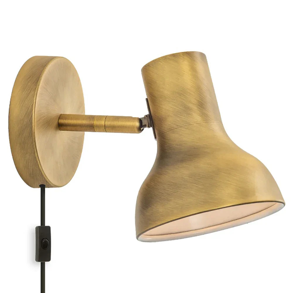 Decorbites™ Gold-Eisen Vintage Wandlampe, moderner amerikanischer Stil, LED-Spiegellicht E27
