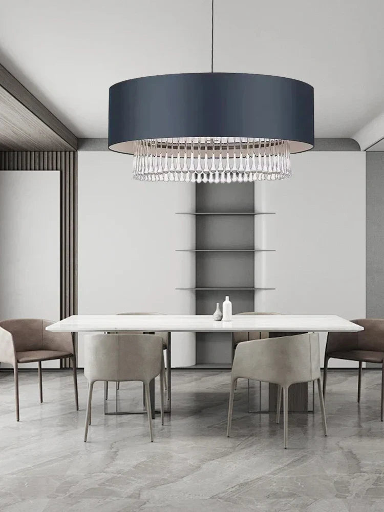 DecorBites™ Crystal Pendant Chandelier with LED Lighting