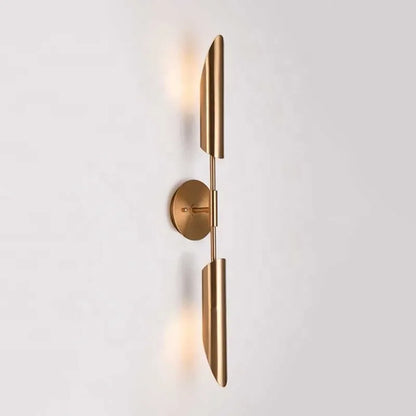 Aplique de pared dorado de lujo DecorBites™ para interiores elegantes de estilo americano