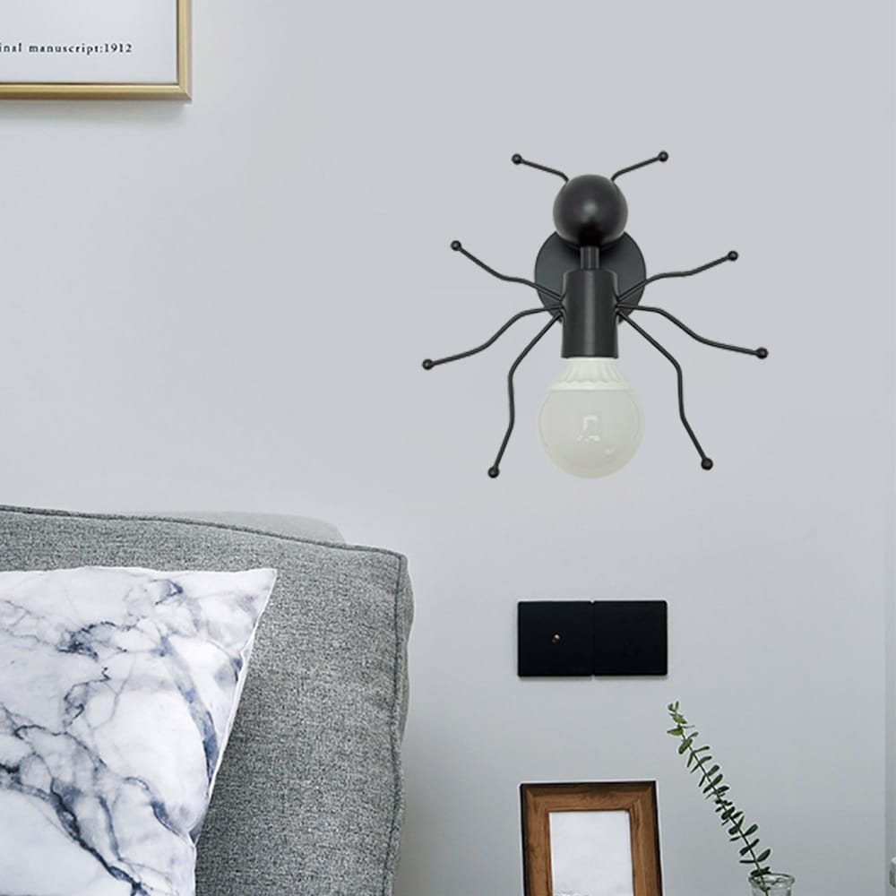 Lámparas de Hormigas Robot de Metal Minimalismo Creativo Moderno para Niños