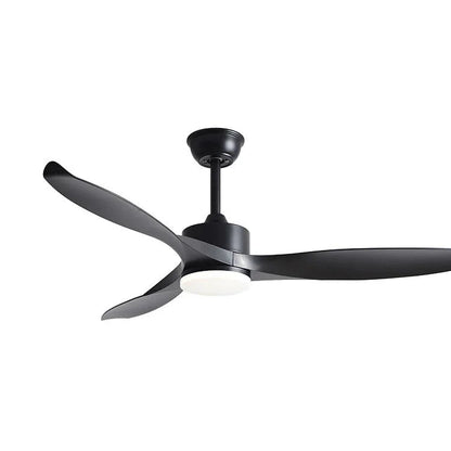 DecorBites™ 52" Pure Copper DC Ceiling Fan with Remote Control, ABS Blades, 35W LED Light
