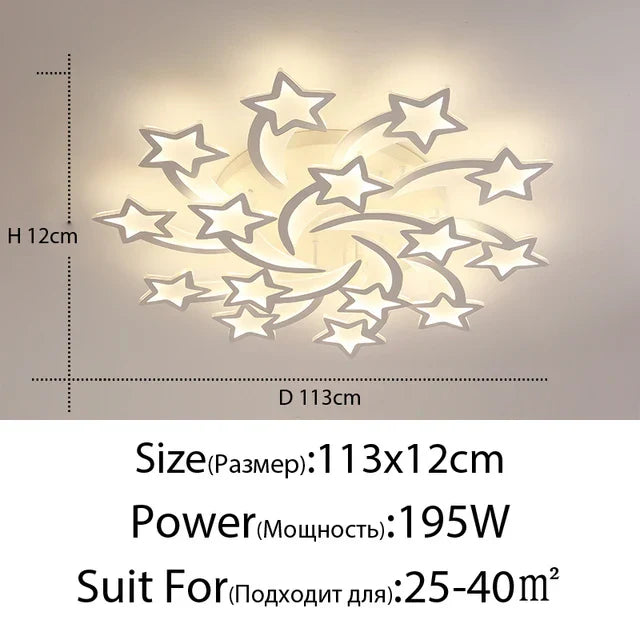 Acrylic Remote Ceiling Light