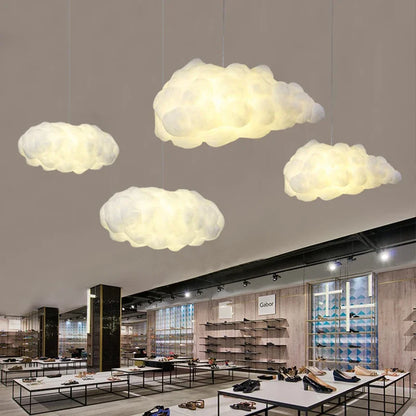 DecorBites™ Cloud Cotton Pendant Light Chandelier for Living Dining Room