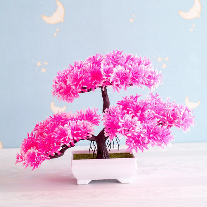 DecorBites™ Artificial Bonsai Tree Potted Plant for Home, Hotel & Garden Decor