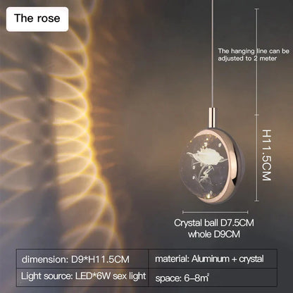 DecorBites™ Crystal Jellyfish Chandelier: New Light Luxury Fawn Decorative Pendant