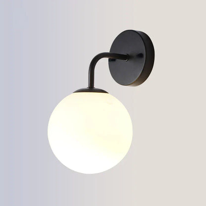 DecorBites™ Brozen Black LED Glass Ball Wall Lights for Living Room Bedroom_BU