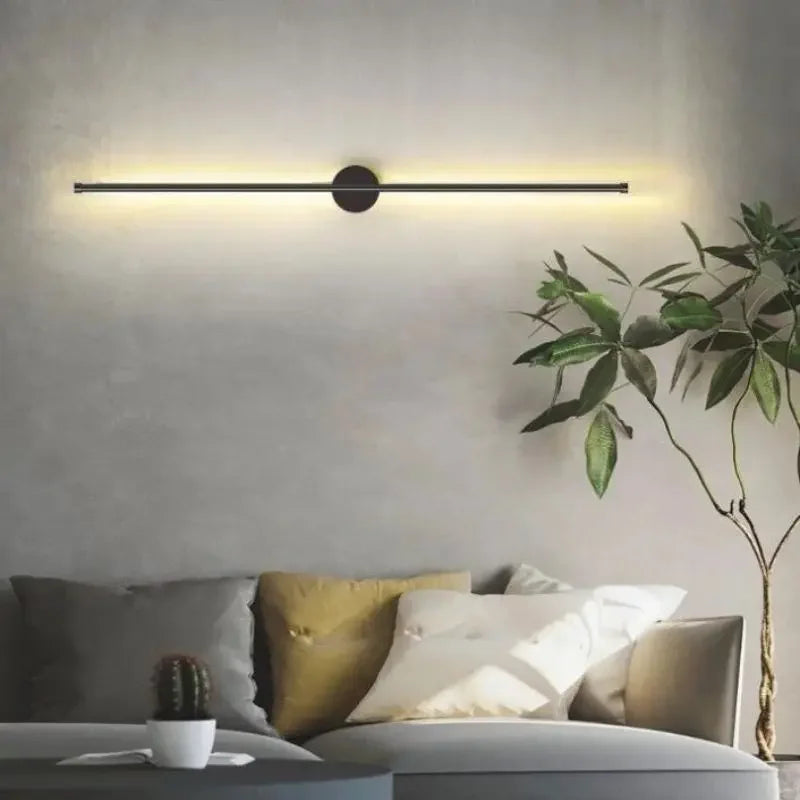 ديكوربايتس™‎ مصباح حائطي LED خطي بتصميم أنبوبي لديكور المنزل