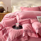 Luxury Gold Velvet Lace Duvet Bedding Set by Decobites, Cozy Furry Winter Collection