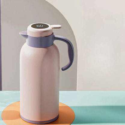 DecorBites™ LED Temperature Display Thermo Bottle - Large Capacity Thermal Jug for Hot Drinks