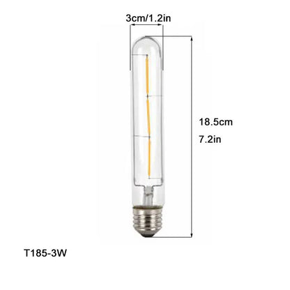 Bombillas tubulares Edison de filamento LED DecorBites™ 6000K T10 T185 T225 T30 T300 4W 6W 8W