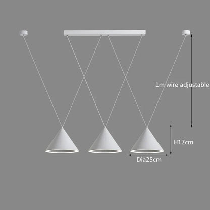 DecorBites™ LED Pendant Lamp: Minimalist Kitchen Island Hanging Light for Living Room & Dining Table