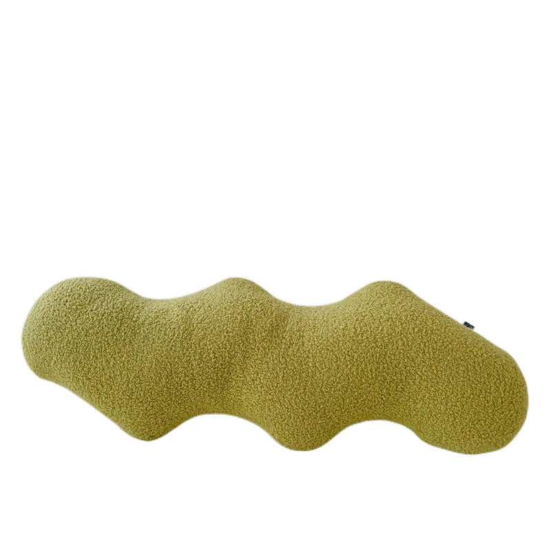 Decorbites™ Cojín Anudado de Confort para Niños: Hecho a Mano y Flexible para Sofá, Cama, Coche, Oficina.