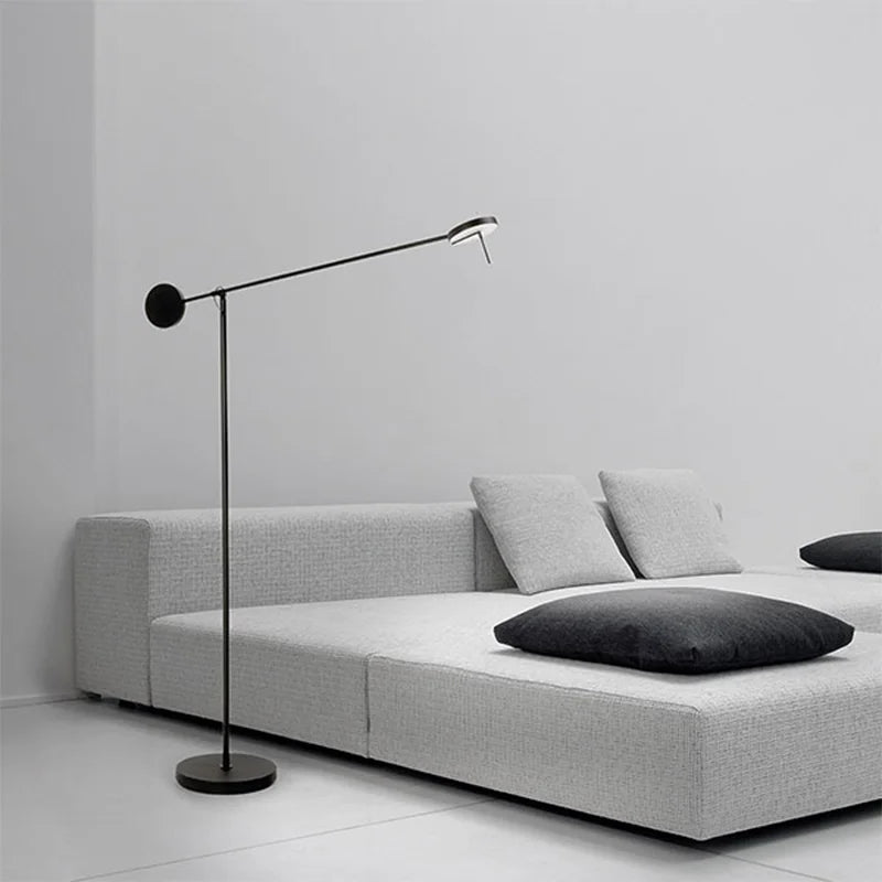 DecorBites™ Black Telescopic Wall Lamp with Adjustable Arm for Living Room and Bedroom