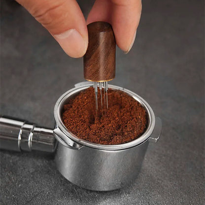 DecorBites™ Espresso Coffee Stirrer Needle Tamper WDT Tool Stainless Steel Barista Accessories