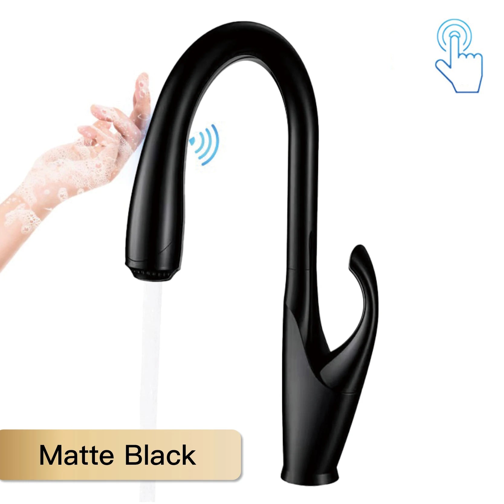 Brass Touch-Control Faucet