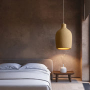 Decorbites™ Lámpara de Araña LED: Luz Colgante Minimalista de Cemento para Dormitorio y Sala de Estar