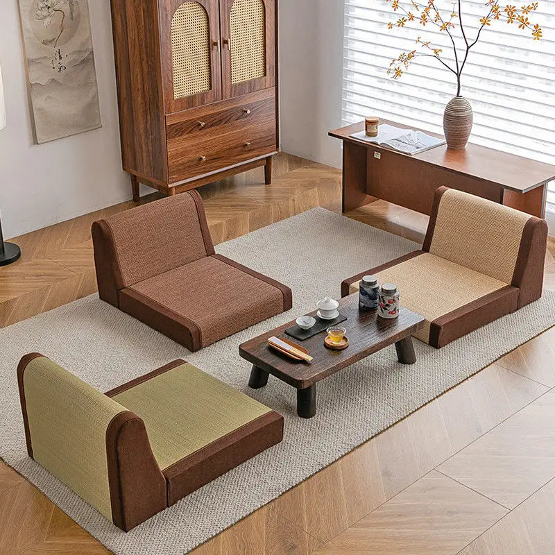 DecorBites™ Japanese Style Tatami Chairs, Room Chairs, Legless Chairs, Bay Windows Chairs, Backrest Chairs