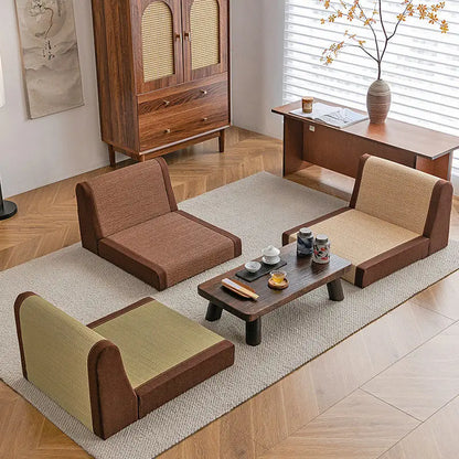 DecorBites™ Japanese Style Tatami Chairs, Room Chairs, Legless Chairs, Bay Windows Chairs, Backrest Chairs