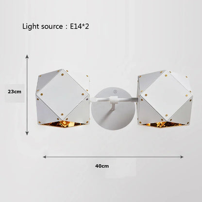 Lámpara colgante LED cúbica DecorBites™: Lámpara colgante Art Déco para un estilo versátil